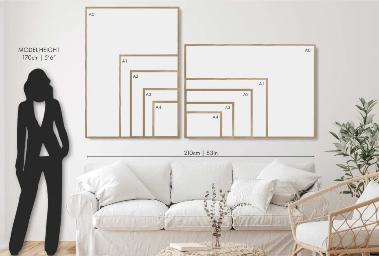 How to Choose the Right Size Wall Art: A Practical Sizing Guide for Any Wall